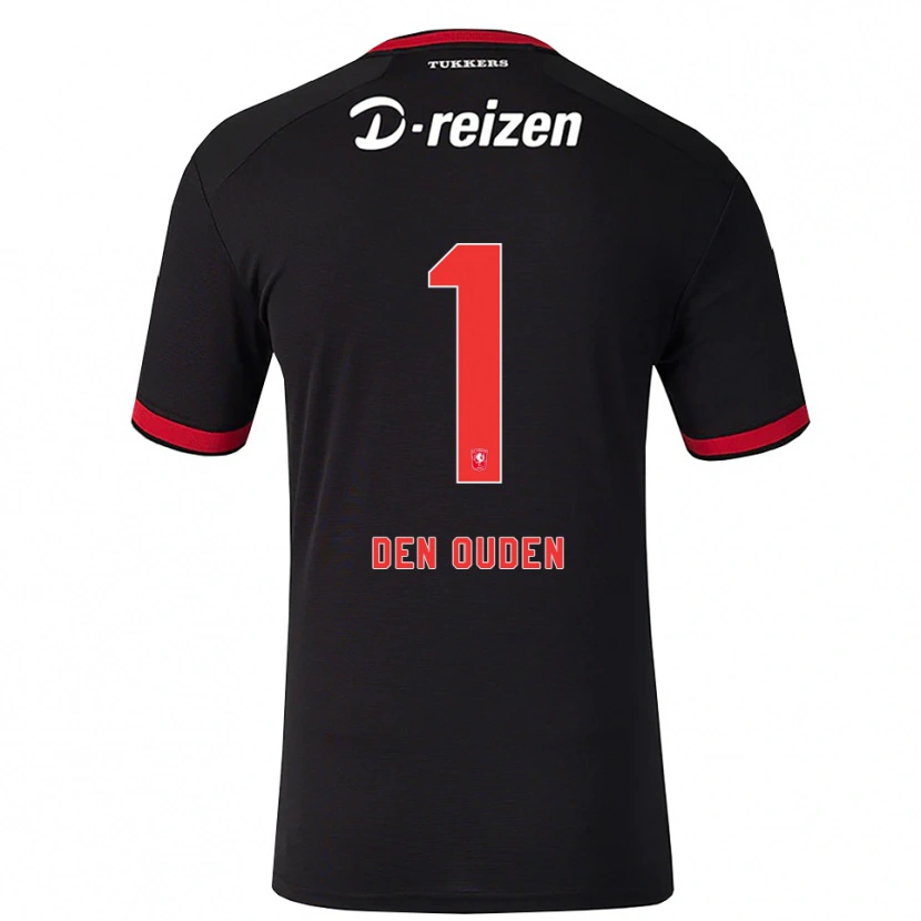 Danxen Kinder Jim Den Ouden #1 Rot Weiß Schwarz Auswärtstrikot Trikot 2026/27 T-Shirt Schweiz