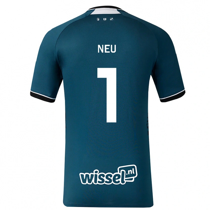 Danxen Kinder Luca Neu #1 Dunkelschiefergrau Weiß Auswärtstrikot Trikot 2026/27 T-Shirt Schweiz