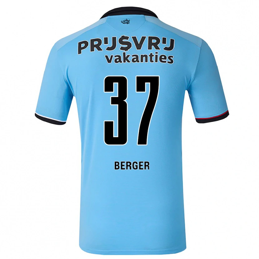 Danxen Kinder Mannou Berger #37 Tiefhimmelblau Schwarz Rot Auswärtstrikot Trikot 2026/27 T-Shirt Schweiz