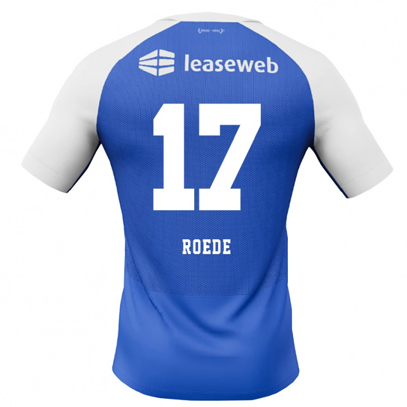Danxen Kinder Melle Roede #17 Himmelblau Rot Weiß Auswärtstrikot Trikot 2026/27 T-Shirt Schweiz