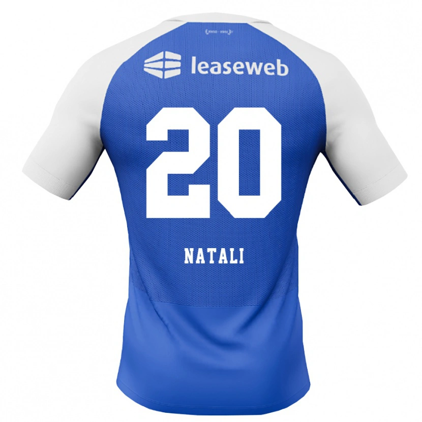 Danxen Kinder Andrea Natali #20 Himmelblau Rot Weiß Auswärtstrikot Trikot 2026/27 T-Shirt Schweiz