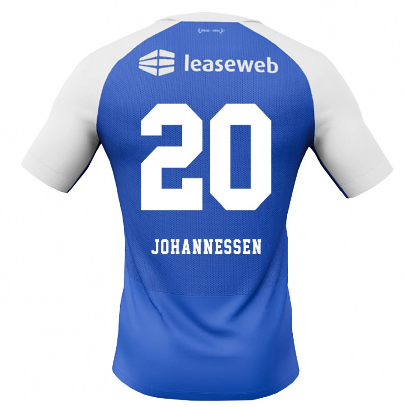 Danxen Kinder Tómas Johannessen #20 Himmelblau Rot Weiß Auswärtstrikot Trikot 2026/27 T-Shirt Schweiz