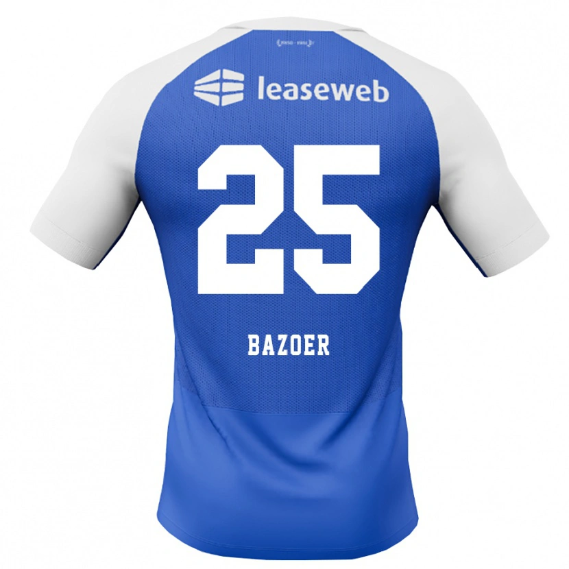 Danxen Kinder Riechedly Bazoer #25 Himmelblau Rot Weiß Auswärtstrikot Trikot 2026/27 T-Shirt Schweiz