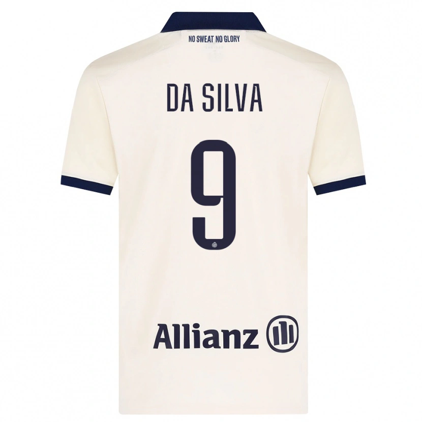 Danxen Kinder Jessi Da Silva #9 Beige Schwarz Auswärtstrikot Trikot 2026/27 T-Shirt Schweiz