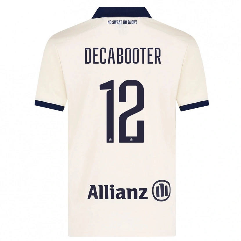 Danxen Kinder Marith Decabooter #12 Beige Schwarz Auswärtstrikot Trikot 2026/27 T-Shirt Schweiz