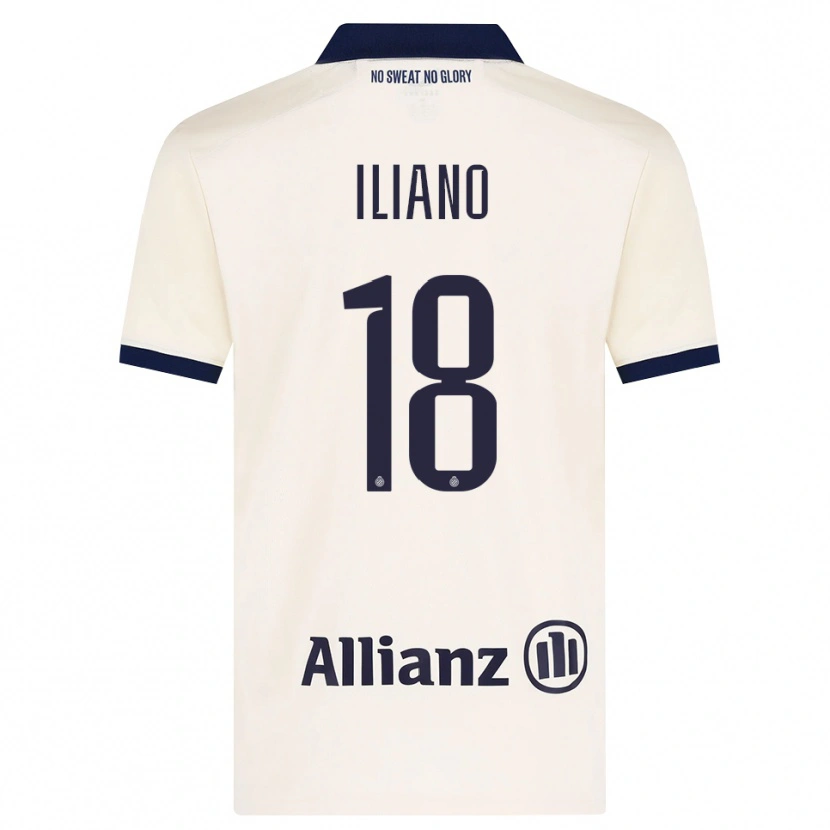 Danxen Kinder Isabelle Iliano #18 Beige Schwarz Auswärtstrikot Trikot 2026/27 T-Shirt Schweiz