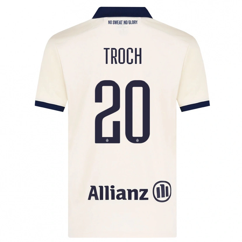 Danxen Kinder Stan Troch #20 Beige Schwarz Auswärtstrikot Trikot 2026/27 T-Shirt Schweiz