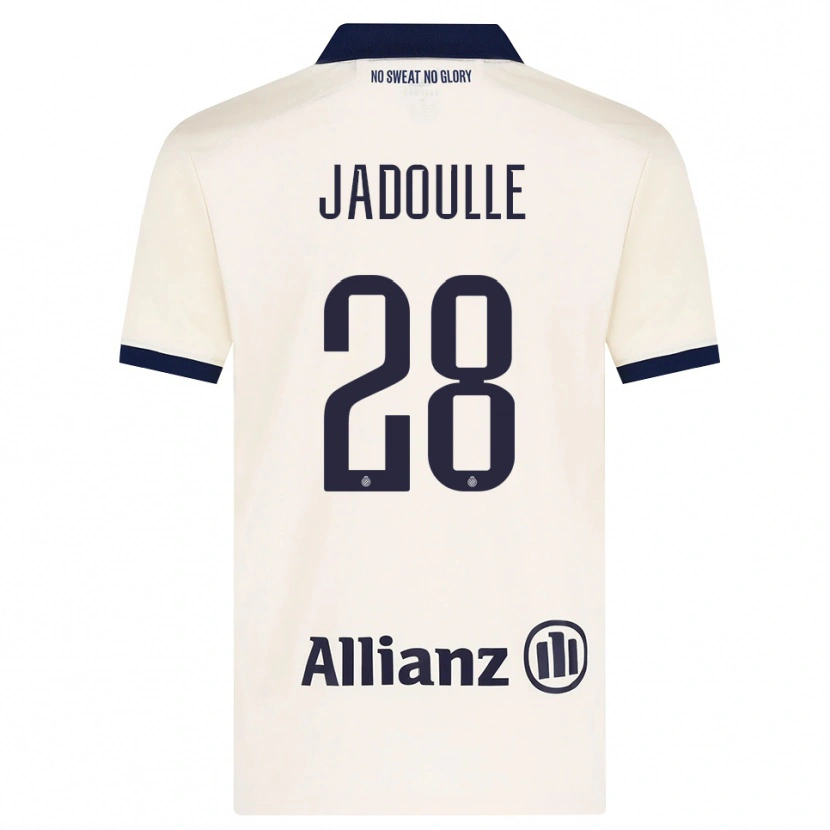 Danxen Kinder Romane Jadoulle #28 Beige Schwarz Auswärtstrikot Trikot 2026/27 T-Shirt Schweiz