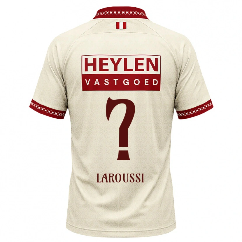 Danxen Kinder Nizar Laroussi #0 Beige Rot Auswärtstrikot Trikot 2026/27 T-Shirt Schweiz
