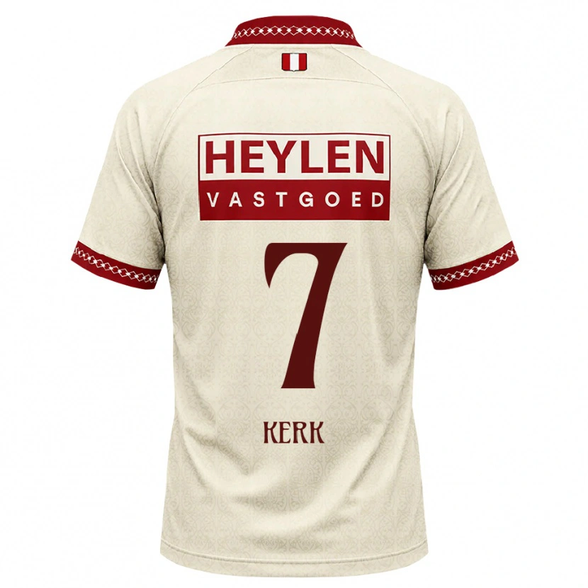Danxen Kinder Gyrano Kerk #7 Beige Rot Auswärtstrikot Trikot 2026/27 T-Shirt Schweiz
