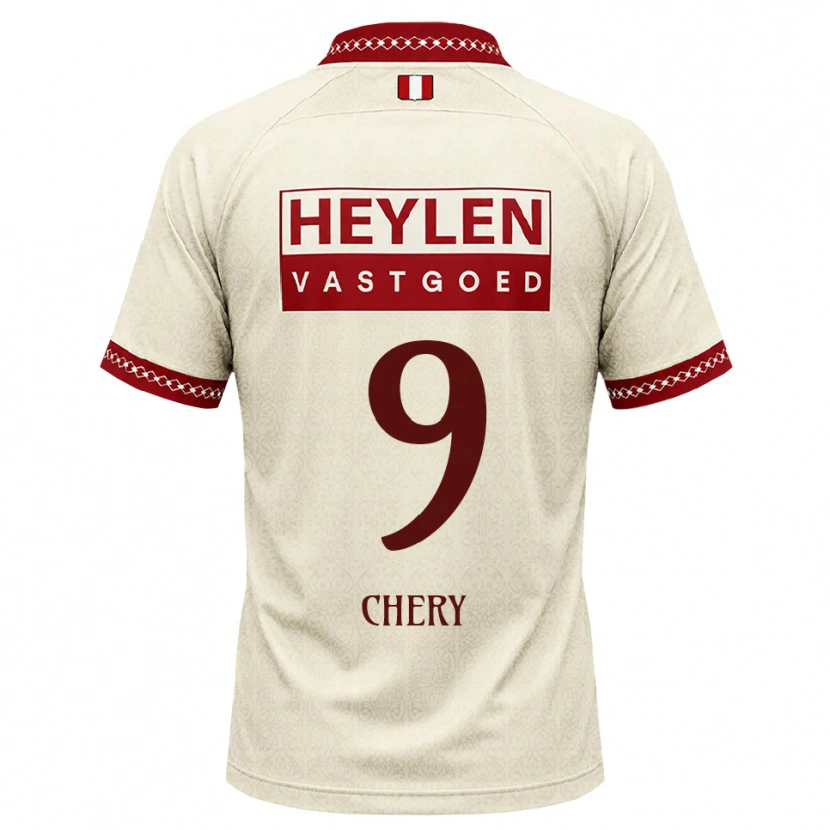 Danxen Kinder Tjaronn Chery #9 Beige Rot Auswärtstrikot Trikot 2026/27 T-Shirt Schweiz