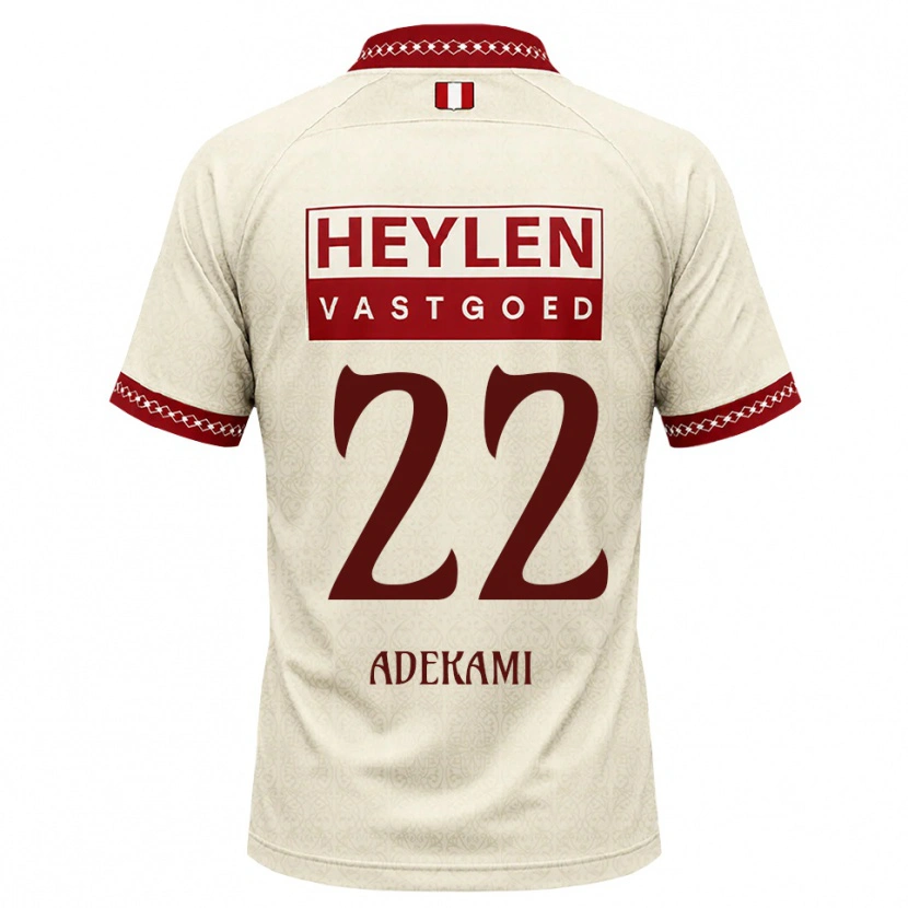 Danxen Kinder Farouck Adekami #22 Beige Rot Auswärtstrikot Trikot 2026/27 T-Shirt Schweiz