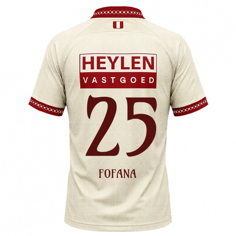 Danxen Kinder Modibo Fofana #25 Beige Rot Auswärtstrikot Trikot 2026/27 T-Shirt Schweiz