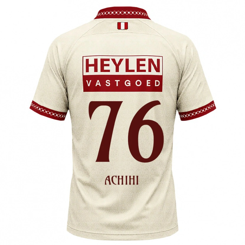 Danxen Kinder Orseer Achihi #76 Beige Rot Auswärtstrikot Trikot 2026/27 T-Shirt Schweiz