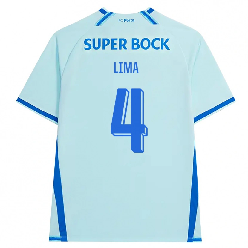 Danxen Kinder Karoline Lima #4 Hellcyan Blau Ausweichtrikot Trikot 2026/27 T-Shirt Schweiz