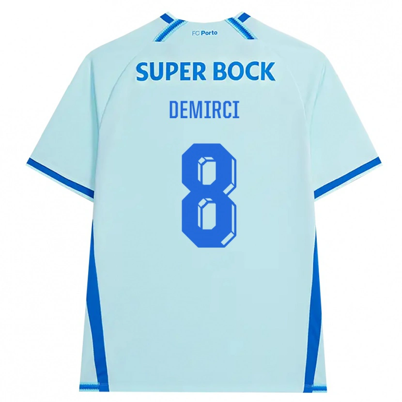 Danxen Kinder Rayan Demirci #8 Hellcyan Blau Ausweichtrikot Trikot 2026/27 T-Shirt Schweiz