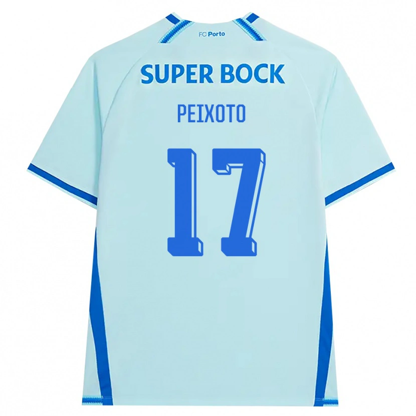 Danxen Kinder Tomás Peixoto #17 Hellcyan Blau Ausweichtrikot Trikot 2026/27 T-Shirt Schweiz