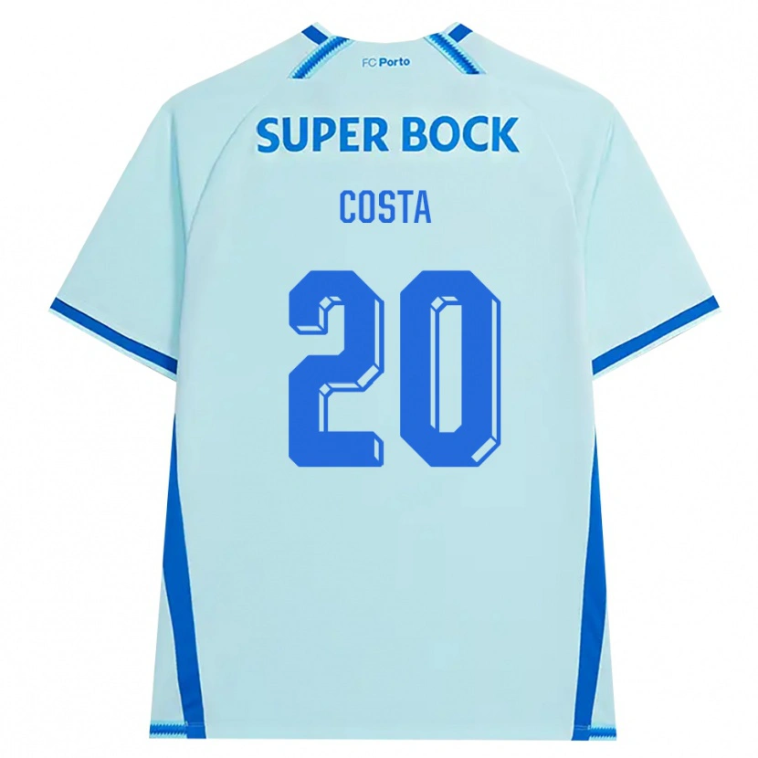 Danxen Kinder Alberto Costa #20 Hellcyan Blau Ausweichtrikot Trikot 2026/27 T-Shirt Schweiz