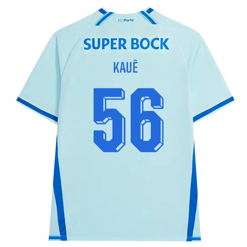 Danxen Kinder Kauê Rodrigues Pessanha #56 Hellcyan Blau Ausweichtrikot Trikot 2026/27 T-Shirt Schweiz