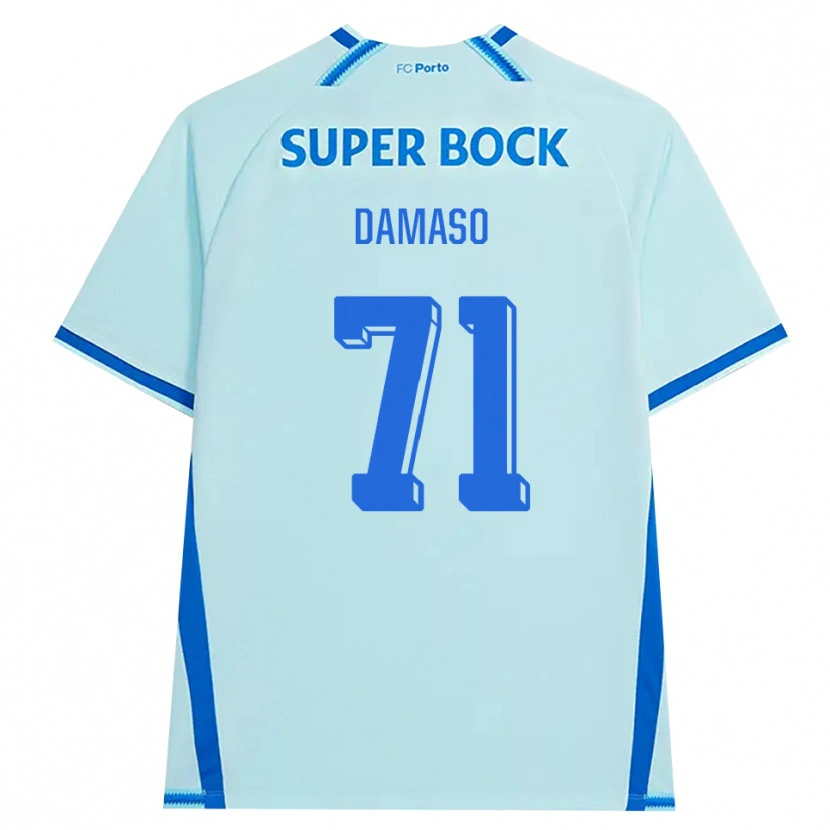 Danxen Kinder Nico Damaso #71 Hellcyan Blau Ausweichtrikot Trikot 2026/27 T-Shirt Schweiz