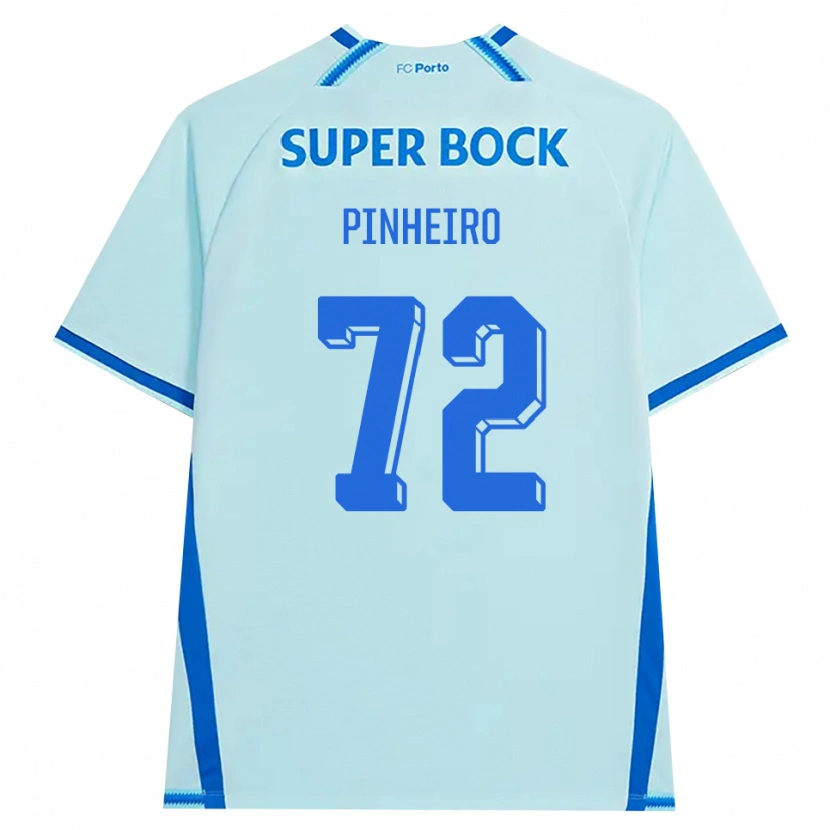 Danxen Kinder Rodrigo Pinheiro #72 Hellcyan Blau Ausweichtrikot Trikot 2026/27 T-Shirt Schweiz