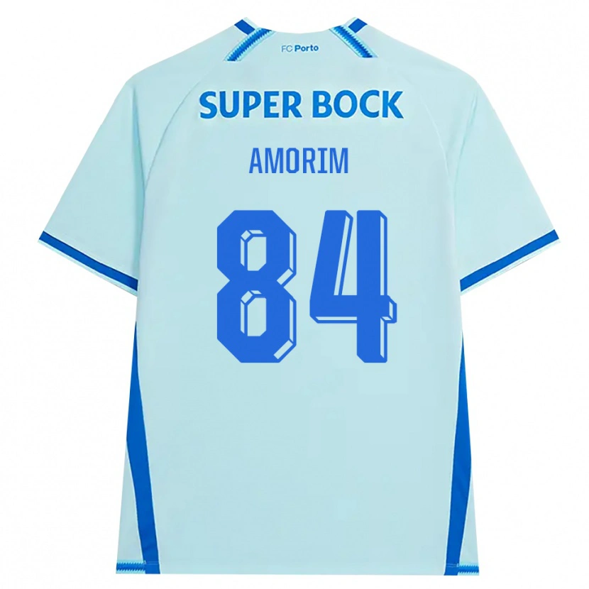 Danxen Kinder Beatriz Amorim #84 Hellcyan Blau Ausweichtrikot Trikot 2026/27 T-Shirt Schweiz