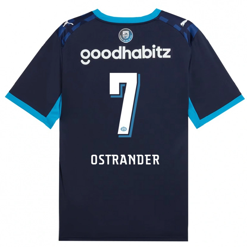 Danxen Kinder William Ostrander #7 Himmelblau Königlichblau Ausweichtrikot Trikot 2026/27 T-Shirt Schweiz