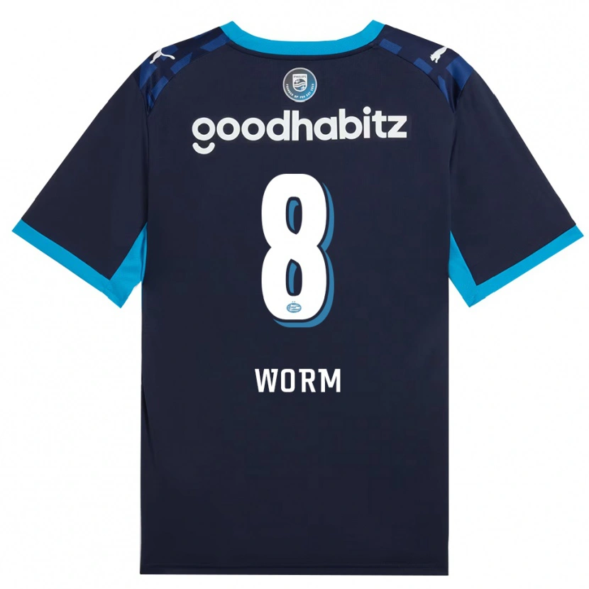 Danxen Kinder Siri Worm #8 Himmelblau Königlichblau Ausweichtrikot Trikot 2026/27 T-Shirt Schweiz
