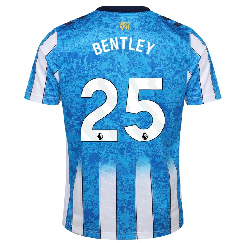 Danxen Kinder Daniel Bentley #25 Weiß Blau Orange Heimtrikot Trikot 2026/27 T-Shirt Schweiz