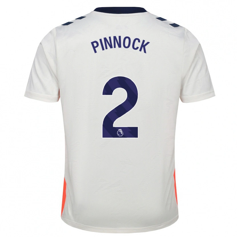 Danxen Kinder Ethan Pinnock #2 Weiß Orange Königsblau Auswärtstrikot Trikot 2026/27 T-Shirt Schweiz