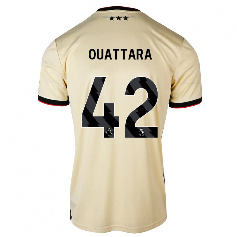 Danxen Kinder Abdoul Ouattara #42 Zitronen-Chiffon Schwarz Rot Auswärtstrikot Trikot 2026/27 T-Shirt Schweiz