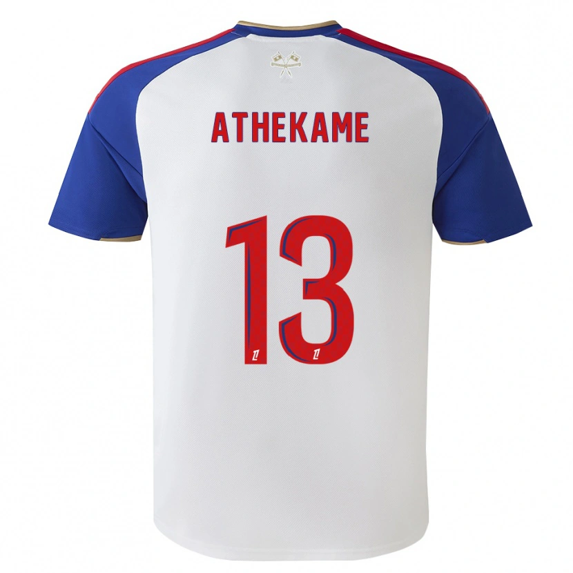Danxen Kinder Zachary Athekame #13 Königsblau Rot Weiß Heimtrikot Trikot 2026/27 T-Shirt Schweiz