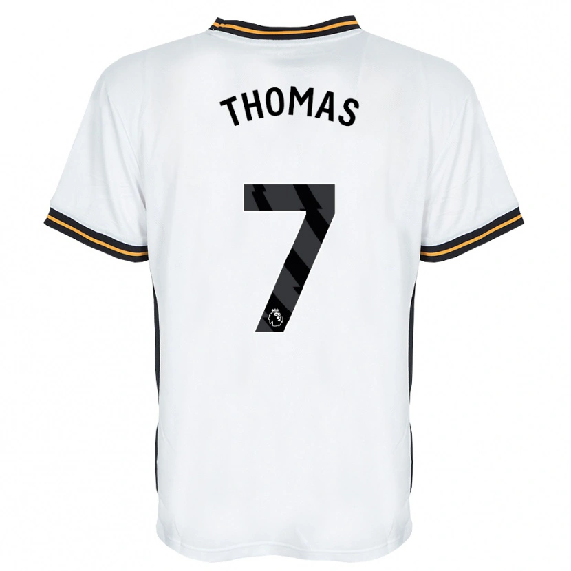 Danxen Kinder Sorba Thomas #7 Weiß Orange Schwarz Auswärtstrikot Trikot 2026/27 T-Shirt Schweiz