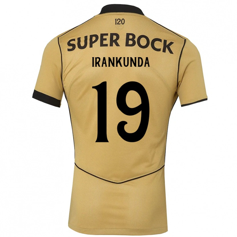 Danxen Kinder Nestory Irankunda #19 Goldgelb Schwarz Auswärtstrikot Trikot 2026/27 T-Shirt Schweiz