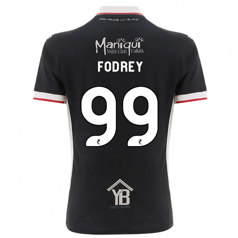 Danxen Herren Cj Fodrey #99 Schwarz Weiß Rot Heimtrikot Trikot 2026/27 T-Shirt Schweiz