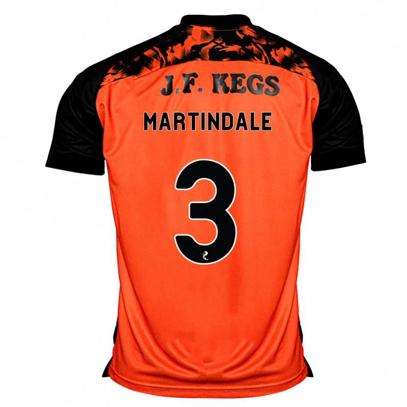 Danxen Herren Amilie Martindale #3 Orange Schwarz Weiß Heimtrikot Trikot 2026/27 T-Shirt Schweiz