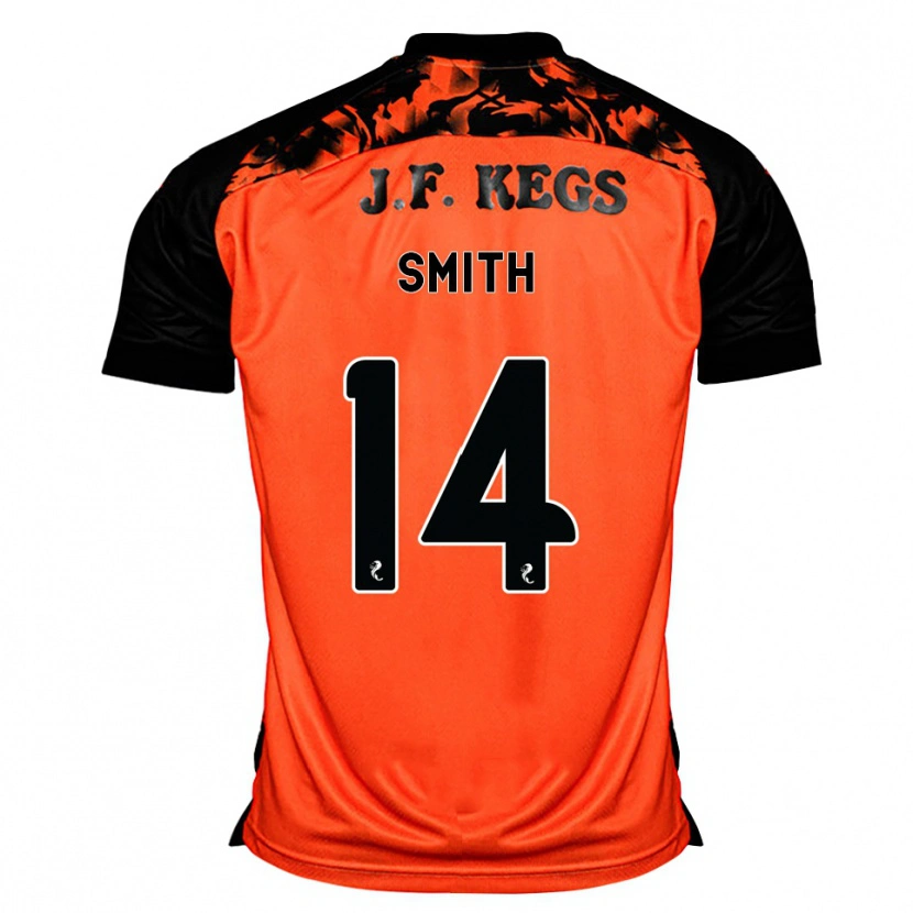 Danxen Herren Ellis Smith #14 Orange Schwarz Weiß Heimtrikot Trikot 2026/27 T-Shirt Schweiz