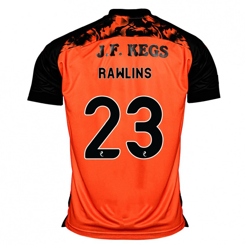 Danxen Herren Joshua Rawlins #23 Orange Schwarz Weiß Heimtrikot Trikot 2026/27 T-Shirt Schweiz