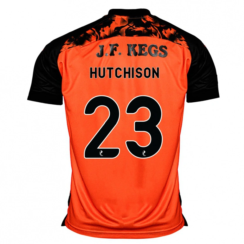 Danxen Herren Daisy Hutchison #23 Orange Schwarz Weiß Heimtrikot Trikot 2026/27 T-Shirt Schweiz