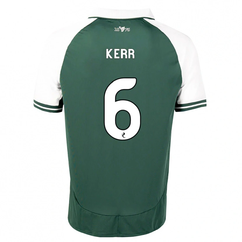 Danxen Herren Jason Kerr #6 Seegrün Weiß Heimtrikot Trikot 2026/27 T-Shirt Schweiz