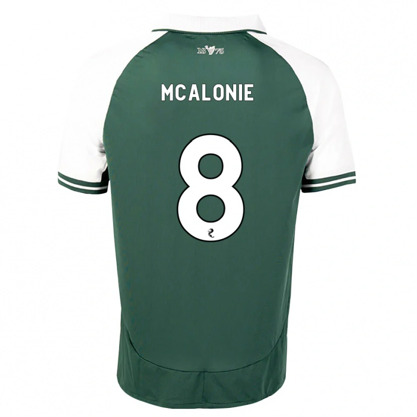 Danxen Herren Michaela Mcalonie #8 Seegrün Weiß Heimtrikot Trikot 2026/27 T-Shirt Schweiz