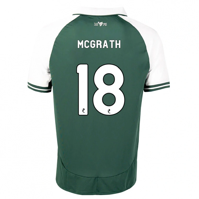 Danxen Herren Joseph Mcgrath #18 Seegrün Weiß Heimtrikot Trikot 2026/27 T-Shirt Schweiz