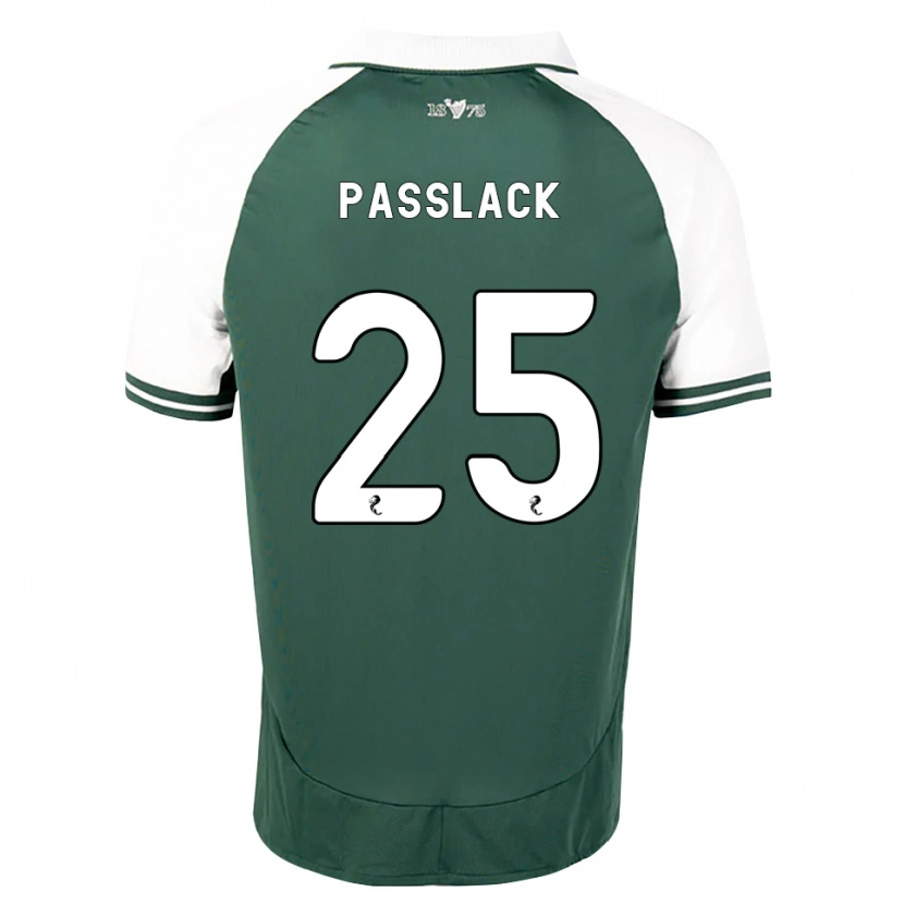 Danxen Herren Felix Passlack #25 Seegrün Weiß Heimtrikot Trikot 2026/27 T-Shirt Schweiz