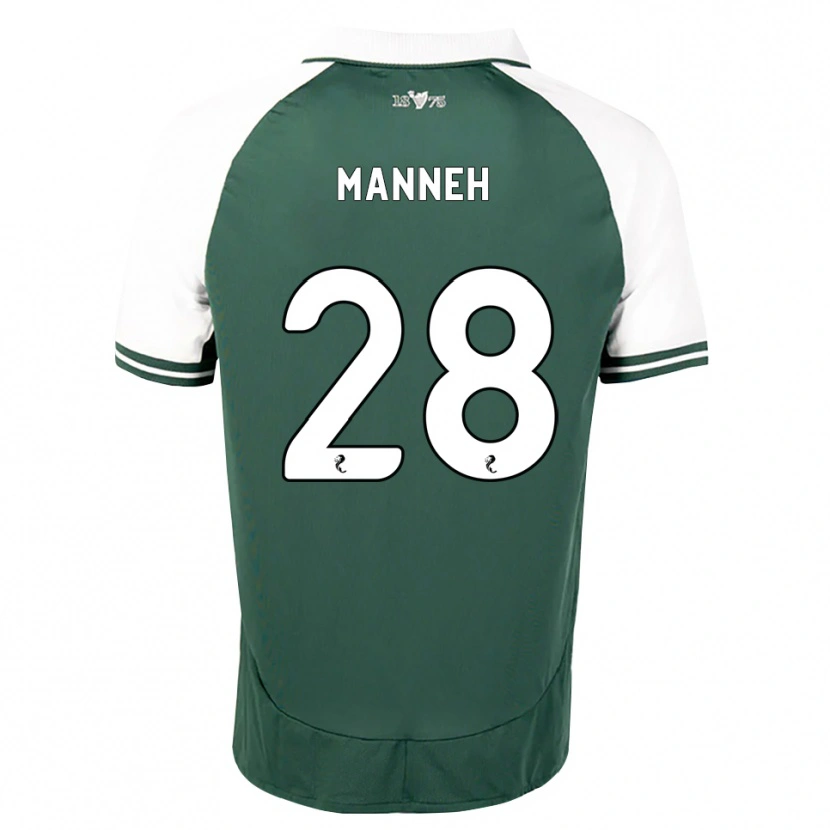 Danxen Herren Alasana Manneh #28 Seegrün Weiß Heimtrikot Trikot 2026/27 T-Shirt Schweiz