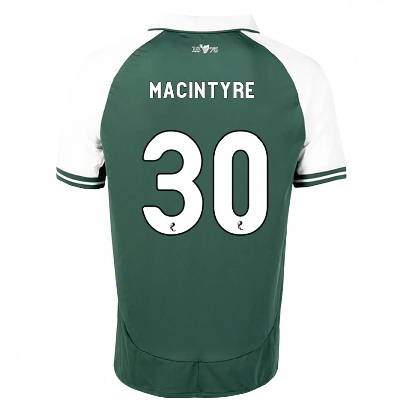 Danxen Herren Jacob Macintyre #30 Seegrün Weiß Heimtrikot Trikot 2026/27 T-Shirt Schweiz