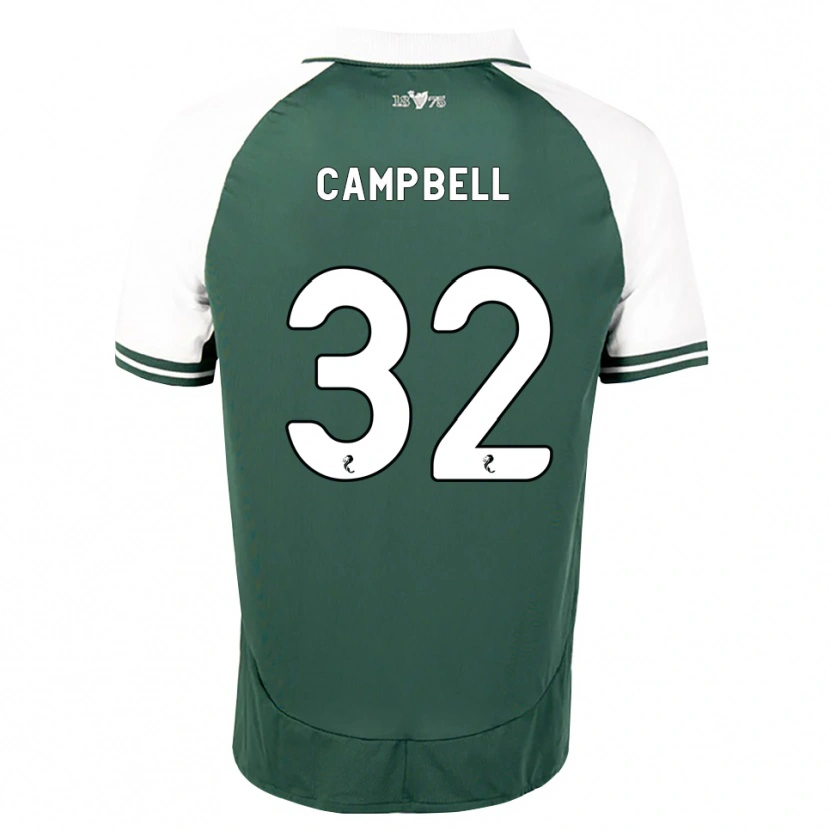 Danxen Herren Josh Campbell #32 Seegrün Weiß Heimtrikot Trikot 2026/27 T-Shirt Schweiz