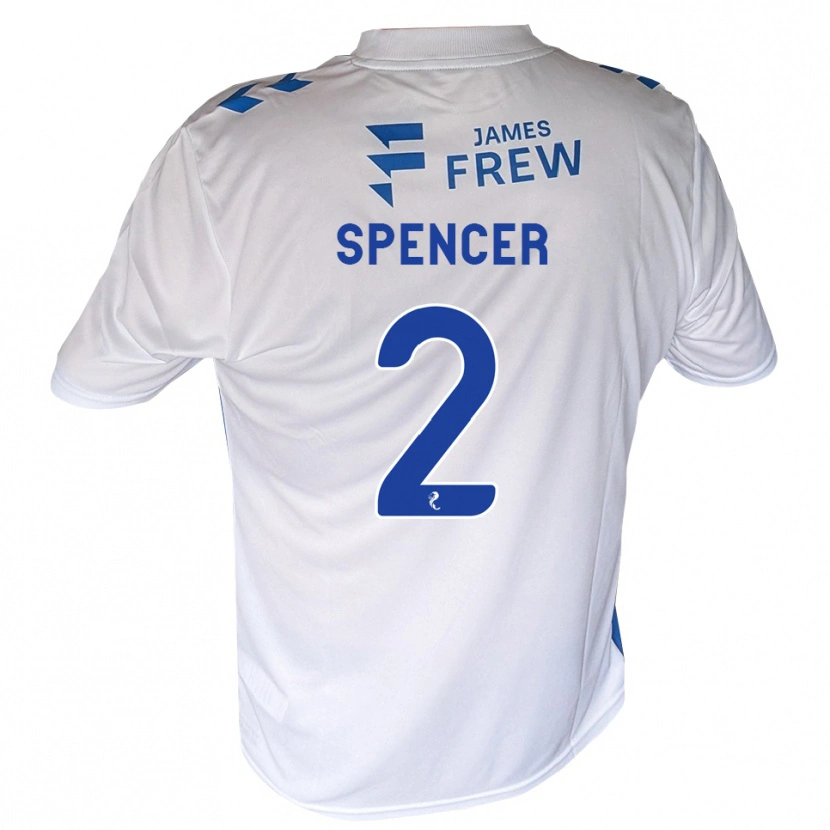 Danxen Herren Joe Spencer #2 Königsblau Weiß Heimtrikot Trikot 2026/27 T-Shirt Schweiz