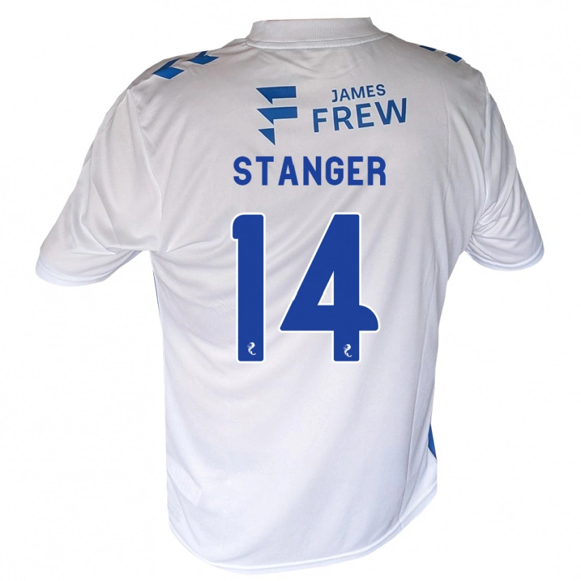 Danxen Herren George Stanger #14 Königsblau Weiß Heimtrikot Trikot 2026/27 T-Shirt Schweiz