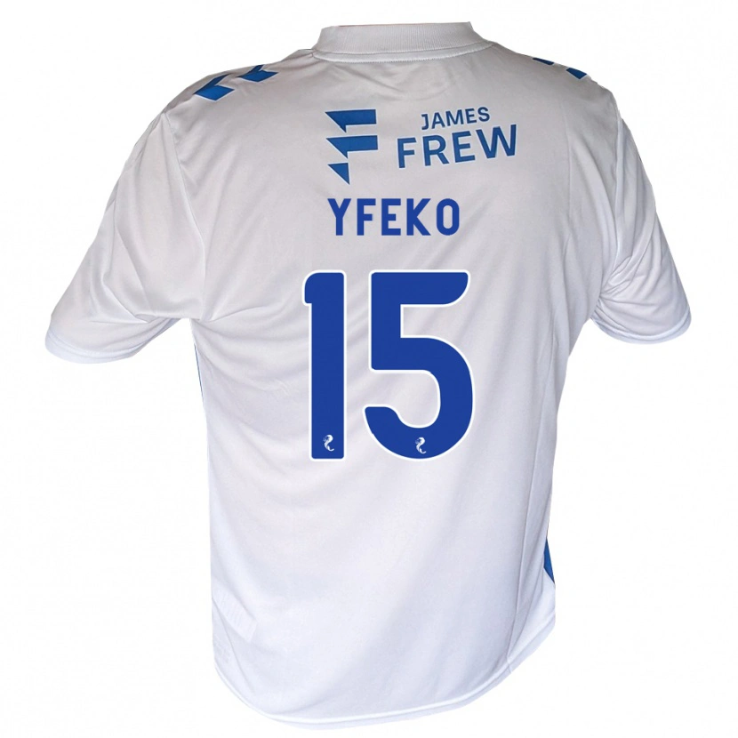 Danxen Herren Johnly Yfeko #15 Königsblau Weiß Heimtrikot Trikot 2026/27 T-Shirt Schweiz