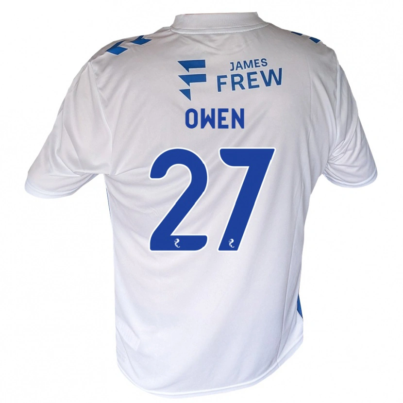 Danxen Herren Ieuan Owen #27 Königsblau Weiß Heimtrikot Trikot 2026/27 T-Shirt Schweiz